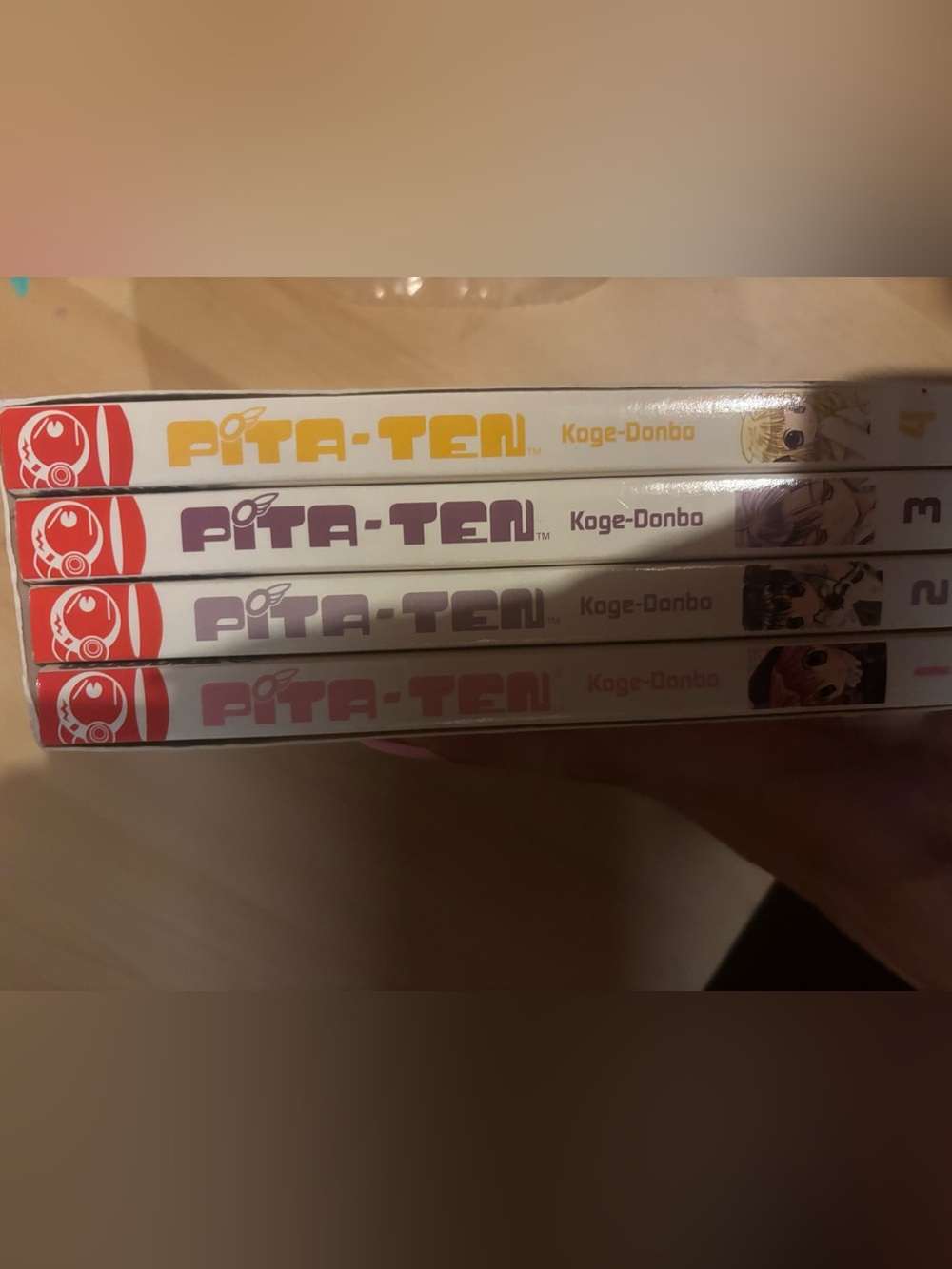 Vintage Tokyopop Pita-Ten Box-Set Manga Vols 1-4 Lot Konge-Donbo OOP Shojo